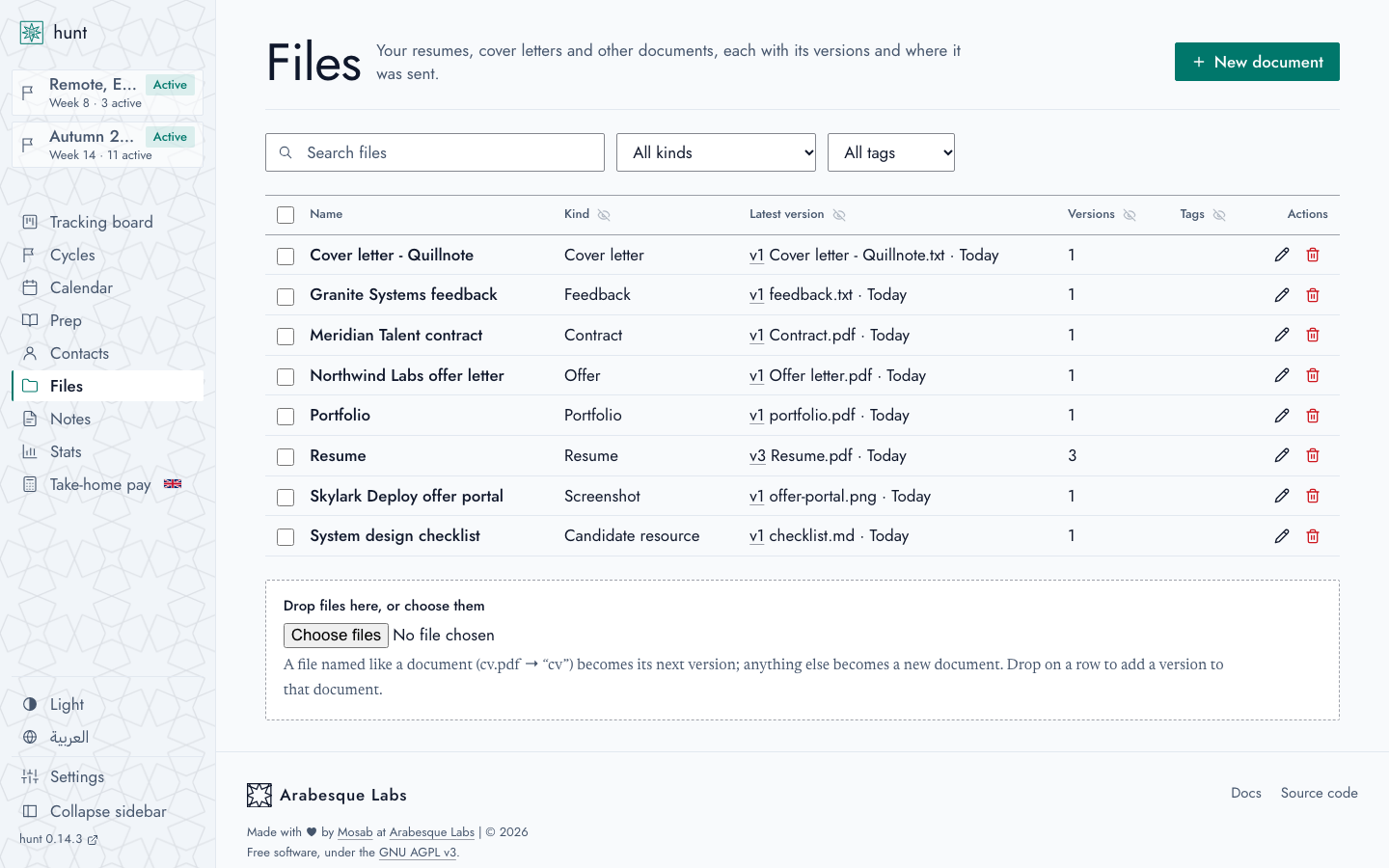 Files